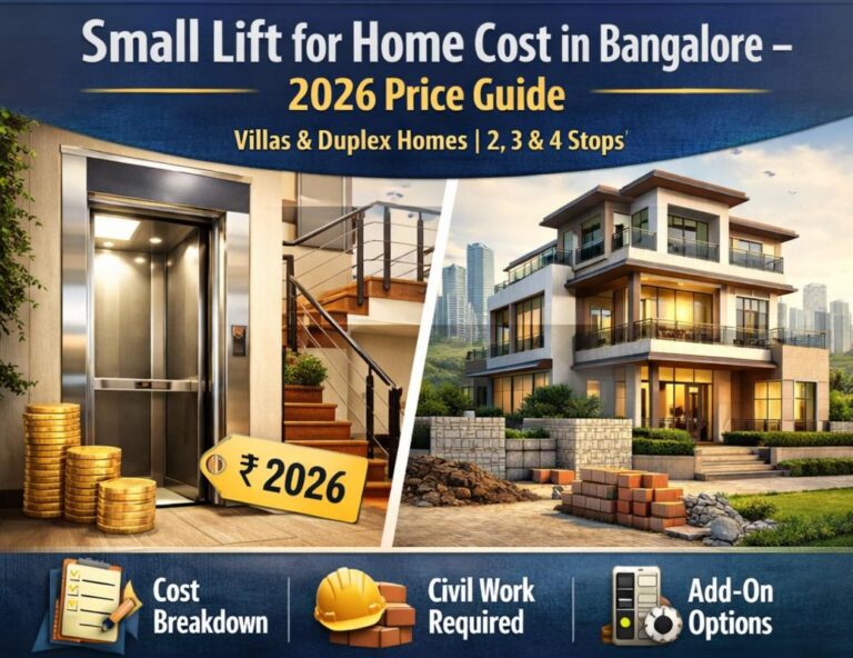 Small Lift for Home Cost in Bangalore